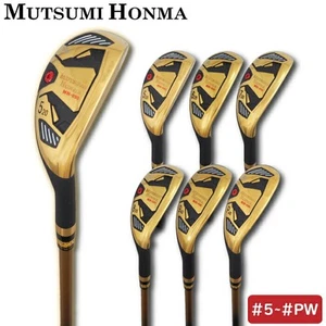 MUTSUMI HONMA MH-030 Utility Iron 5I Graphite Shaft Flex-SR 1pcs Right-Handed - Picture 1 of 3
