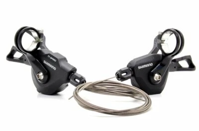 Shimano SL-RS700 2x11-speed Trigger Shifter Lever Set Right and Left, Black - Image 1 of 3