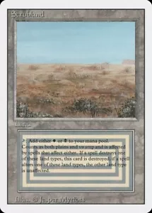 Scrubland 3rd Edition / Revised MTG - Picture 1 of 3