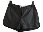 Saint Shylo Leather Look Stretch Shorts. Size 8. Nwt
