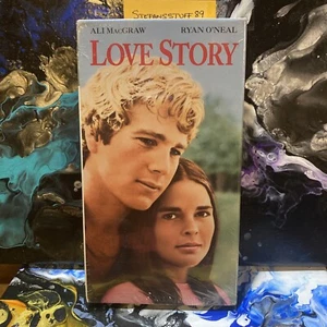LOVE STORY VHS! STARRING ALI MCGRAW & RYAN O'NEAL! 1998 NEW & SEALED! - Picture 1 of 7