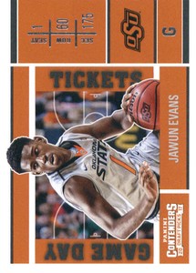 2017-18 Panini Contenders Draft Picks Game Day Tickets #23 Jawun Evans - NM-MT