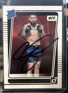 Firmado por Chris Daukaus 2022 Donruss UFC - Novato clasificado #211 - Autografiado - Imagen 1 de 1