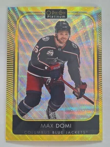 21/22 OPC Platinum Yellow Surge Max Domi - Foto 1 di 2