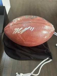 Micah Parsons Autographed NFL Football 2024 Fanatics Under Wraps "The Duke" - Picture 1 of 6