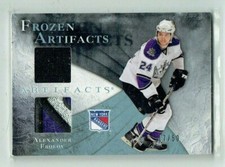 10-11 UD Upper Deck Frozen Artifacts  Alexander Frolov  /50  Patch--Jersey