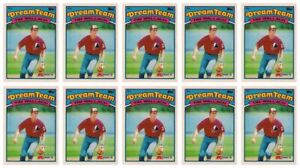 (10) 1989 Topps K-Mart Dream Team Baseball #25 Tim Wallach Lot Expos
