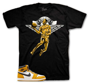 T-shirt To Match Jordan 1 chaussures ocre jaune - Greatest Tee