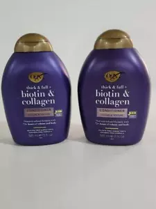 2er-Pack, OGX Thick & Full + Biotin & Kollagen Conditioner je 13 Unzen - Bild 1 von 3