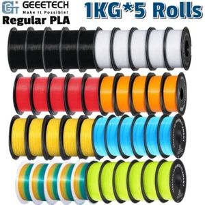 Filamentos 3D Geeetech 5 kg PLA regular 1 kg/rollo 1,75 mm PLA consumibles de precisión - Imagen 1 de 44