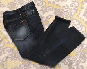 LN! DSQUARED2 D2 blue 5-pocket low-rise jeans Men's size 50 / 32 x 31 - Picture 1 of 4