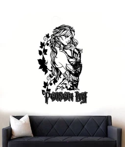 Adesivo da parete arte da parete Poison Ivy DC/adesivo da parete decalcomania Dr. Pamela Lillian Isley - Foto 1 di 4