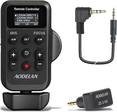 Updated Wireless Camcorder Remote Control Zoom Controller for Canon Sony Lens Zo - Image 1 of 4