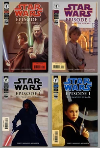 STAR WARS EPISODIO 1 AMENAZA FANTASMA #1-#4 TODAS LAS PORTADAS DE FOTOS 1ER DARTH MAUL EN MUY BUEN ESTADO- - Imagen 1 de 5