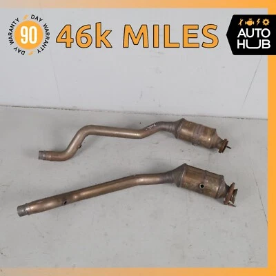 Juego de tubos de escape laterales izquierdo y derecho 14-15 Jaguar X152 tipo F 3,0 L OEM Foto 1 de 4