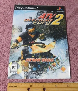 PlayStation 2 Demo Disc ATV Offroad Fury 2 PS2 Vintage 2002 - Picture 1 of 2
