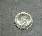 1965-P Franklin D. Roosevelt Dime (10c) Bu Uncirculated Stock Photo