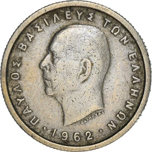 [#383523] Münze, Griechenland, Paul I., 50 Lepta, 1962, vz(40-45), Kupfer-Nickel, KM:80 - Bild 1 von 2