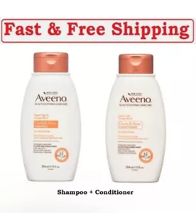 Aveeno Apple Cider Vinegar Blend Shampoo + Conditioner 12 fl. oz Each - Picture 1 of 2