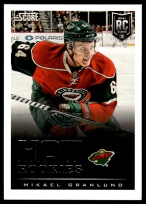 2013-14 SCORE HOT ROOKIES Alex Galchenyuk Rookie Montreal Canadiens #645 R4 - Image 1 of 2