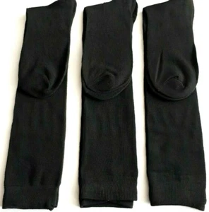 FELICE CALZE uomo nere gamba lunga in morbido caldo cotone con polsino morbido  - Foto 1 di 1