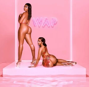 Megan Thee Stallion & Cardi B Wap Poster Wall Art Photo Prints 16, 20, 24" - Picture 1 of 3