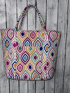 Pottery Barn Teen PBTEEN Ogee Quilted Shoulder Tote Bag - Picture 1 of 6