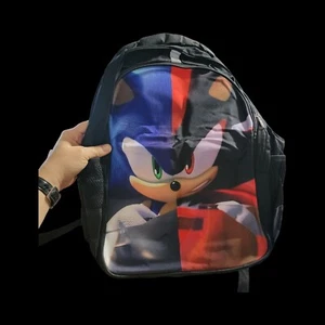 SONIC THE HEDGEHOG LAPTOP BACKPACK NEW - Picture 1 of 3