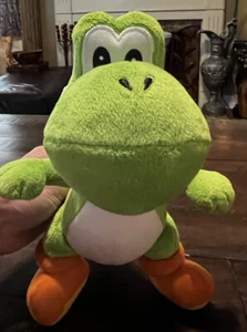 YOSHI Nintendo Super Mario Bros. Peluche 10" verde Yoshi figura di peluche 2021 - Foto 1 di 12