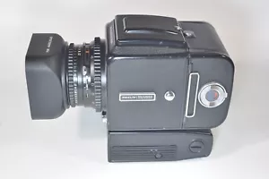 Hasselblad 500 EL/M with 80mm T* Planar and A12 back - Picture 1 of 8