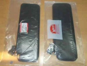 Sunvisors (LH & RH) Black - Sun Visor - OEM Genuine - Suzuki Samurai 86-95 - Foto 1 di 3