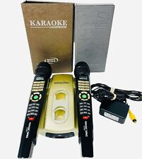 Magic Sing ET23KH Karaoke Wireless Microphone Set with Stand No Remote