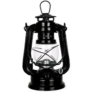 Retro Antique Style 19cm fuel Camping Lantern - Bronze Finish | Outdoor Oil Lamp - Picture 1 of 17