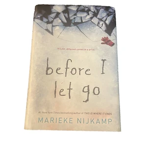 Before I Let Go Marieke Nijkamp Hardcover Book Thriller Mystery LGBTQ+ - Bild 1 von 15