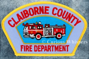 Imán del Departamento de Bomberos del Condado de Clairborne Mississippi - Imagen 1 de 1