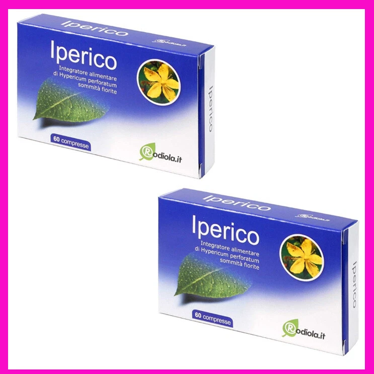 ✅2 Iperico 60 compresse - ANTIDEPRESSIVO ANSIOLITICO TRANQUILLANTE? 24h consegna - Immagine 1 di 1