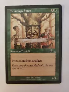 MTG Magic The Gathering Card Yavimaya Scion Summon Treefolk Green Urza's Legacy  - Picture 1 of 2