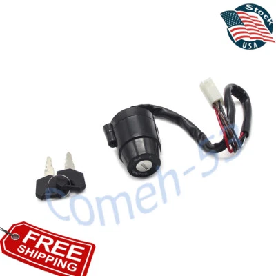 Ignition Switch Lock Keys Kit Fit for Yamaha XT500 1976-1981 DT400 DT250 1977 Foto 1 de 4