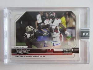 2024 Panini Instant NFL Sean Tucker Rookie RC Card Silver Auto SSP Prizm 11/99 - Picture 1 of 7