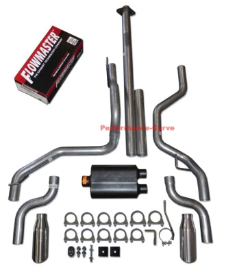 Kit de escape doble rendimiento 15-20 Ford F150 2.7 3.5 5.0 - Flowmaster Original 40 Foto 1 de 2