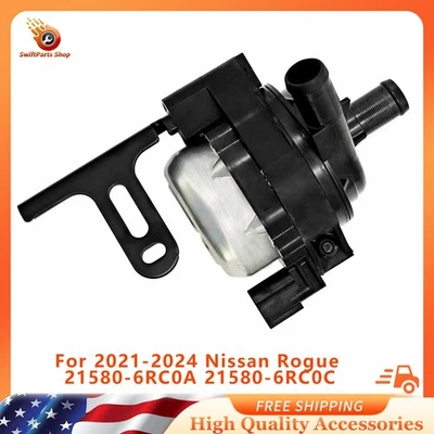 Cooling Water Pump For 2021-2024 Nissan Rogue 21580-6RC0A 21580-6RC0C - Image 1 of 4