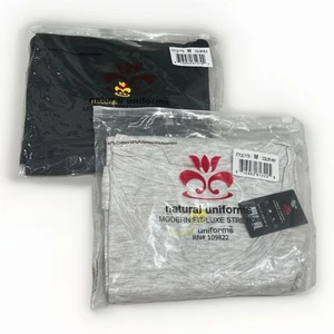 2 Uniformes Naturales Para Mujer Camiseta Bajo Exfoliante Cuello en V Manga Larga Camiseta Prendas para el torso 7170 - Imagen 1 de 3