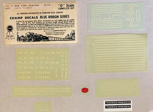 CHAMP O DECAL (BLUE RIB)-NEW YORK CENTRAL/NYC ALCO CAB DIESELS - #BRO-69 - Picture 1 of 1