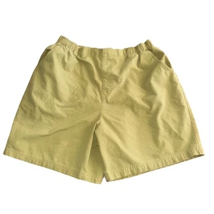 pantaloncino donna cervo bianco taglia 20W verde pull on cotone - Foto 1 di 5