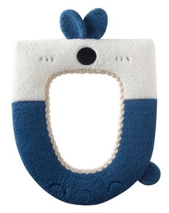 Thicken Toilet seat Cover Cushion Pads Soft Warm Toilet seat Covers Bathroom ... - Picture 1 of 6