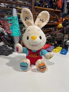 Baby First TV Harry the Bunny Talking Plush Stuffed Talks Sings / Works / Rare - Picture 1 of 7