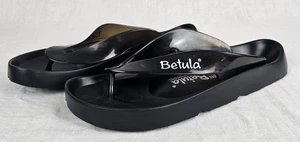 Birkenstock Betula Herren Sandalen Größe US 12 EU 45 Schwarz Fussbett Flip Flops - Bild 1 von 7