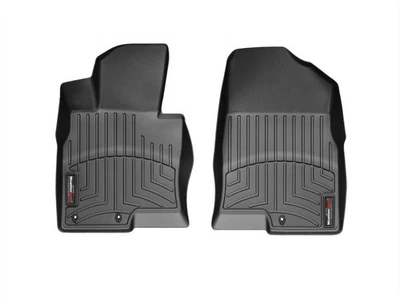 WeatherTech FloorLiner for 2015-2015 Hyundai Sonata Hybrid - 1st Row, Black - Image 1 of 4