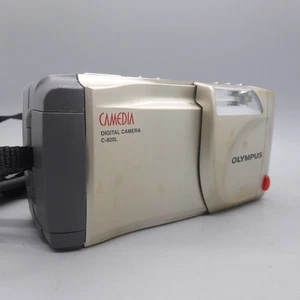 Olympus Camedia C-820L 1.3MP Compact Digital Camera Silver Tested - Picture 1 of 10