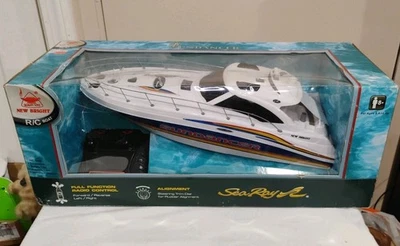 Sea Ray 48 Sundancer 7185 RC Control Remoto Lancha Rápida NUEVA Caja Original Sellada Foto 1 de 4